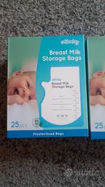 Sacchetti  per latte materno 