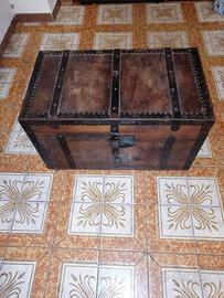 baule in legno antico 