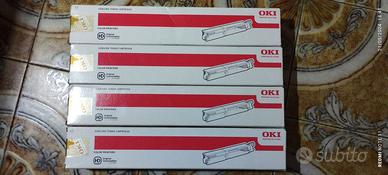 Toner giallo originale OKI per C3300/C3400/C3450/