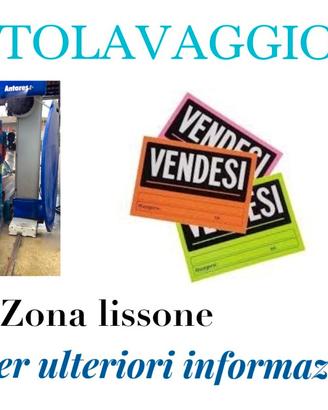 121/26 AUTOLAVAGGIO + TERRENO 2070 mq zona Lissone