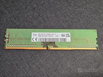 SK Hynix 8gb ddr4 3200Mhz