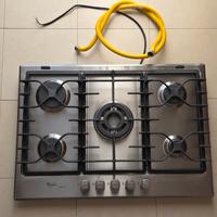 Piano cottura a gas Whirlpool AKT 780/IXL

