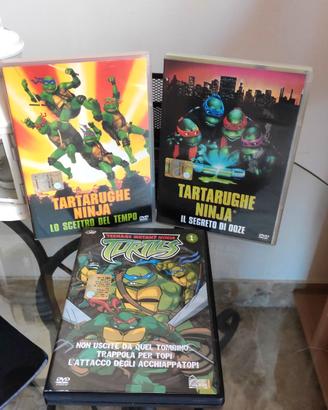 Set DVD tartarughe Ninja II & III
