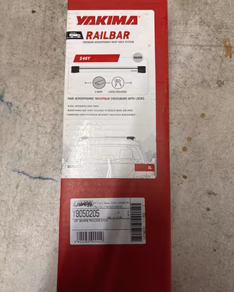 Barre portatutto Yakima per Jeep Renegade
