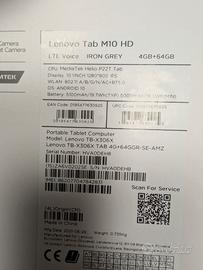 Tablet Lenovo Tab M10 HD