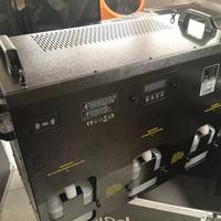 MACCHINA BOLLE DI FUMO DMX CON FLY CASE