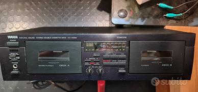 doppia piastra Yamaha  kx- w282