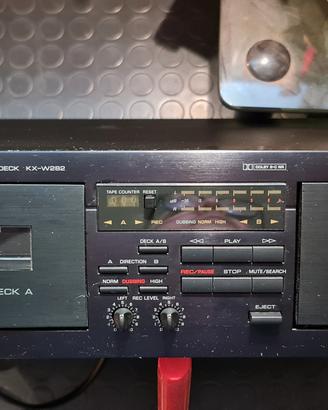 doppia piastra Yamaha  kx- w282