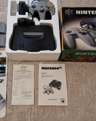 Nintendo 64  con Scatola Originale e Giochi