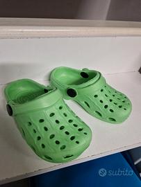 Ciabatte bimbo/bimba verdi