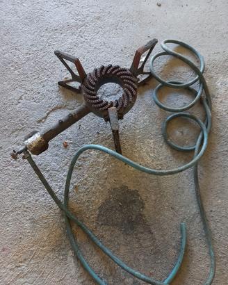 Bruciatore a gas Fornello in ghisa cm 60x38x18