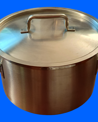 PIAZZA - Casseruola alta in acciaio inox 18/10