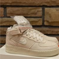 Nike Air Force 1 Mid Stussy Fossil