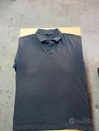 MARLBORO CLASSICS POLO NERA MAGLIA UOMO XXXL