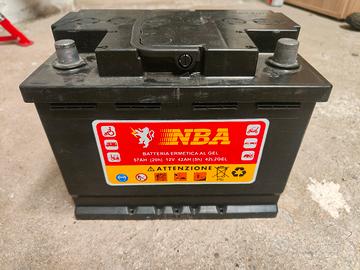 Batteria NBA 12V 57Ah - Ermetica al Gel (Mod. 42L2