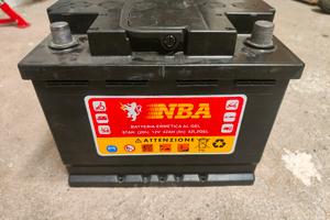Batteria NBA 12V 57Ah - Ermetica al Gel (Mod. 42L2