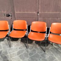 sedie vintage DSC 106 Piretti by Anonima Castelli 