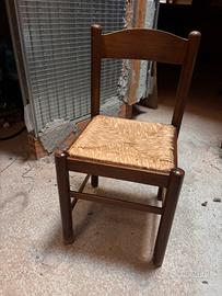 Sedie in legno