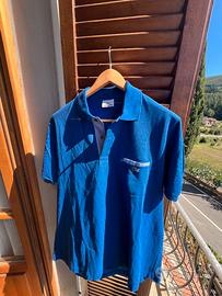 Polo vintage Lacoste taglia L blu