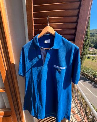 Polo vintage Lacoste taglia L blu