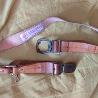 cintura cuoio scout