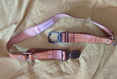 cintura cuoio scout