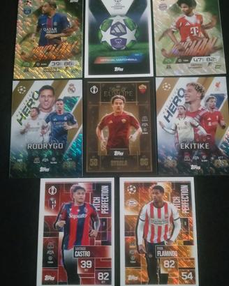 8 CARTE MATCH ATTAX RARISSIME