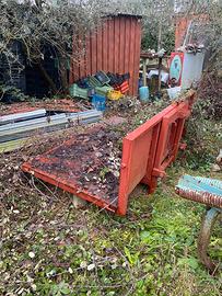 Carrellino portato con sponde da 1,50