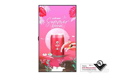 SCHERMO LG 49’’ ALTA LUMINOSITÀ PER VETRINE NEGOZI