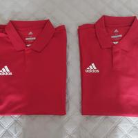 2 Polo Adidas Climacool in poliestere