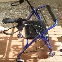 Deambulatore 4 ruote HMF-A42010A nuovo