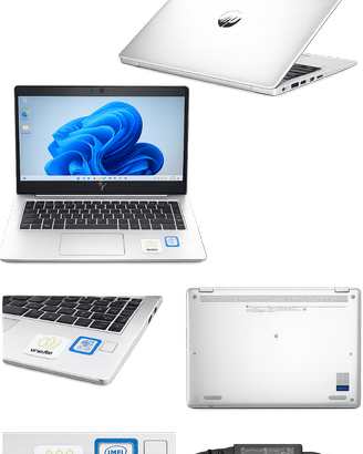 HP EliteBook 830 G5 i5 16GB SSD 256GB Win 11 PRO