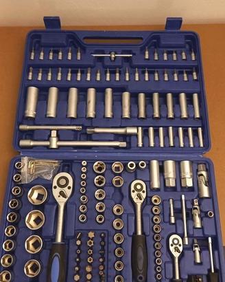 Kit chiavi a Cricchettio Bussole Completo 170 Pz