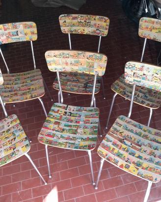 Sedie decoupage Disney