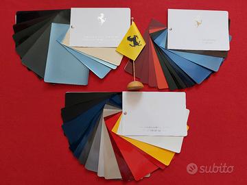 Ferrari Campionari Colori Vernici Set 3 Cataloghi