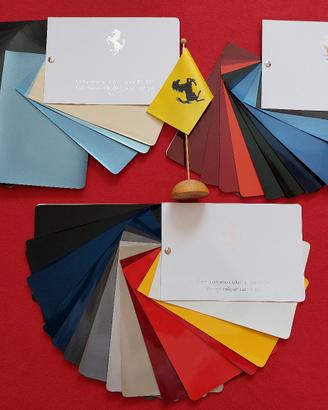Ferrari Campionari Colori Vernici Set 3 Cataloghi