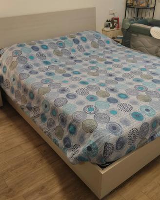 letto contenitore + materasso dorelan re-active