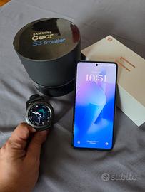 Xiaomi 11 T Pro  +  Samsung Gear S3 Frontier