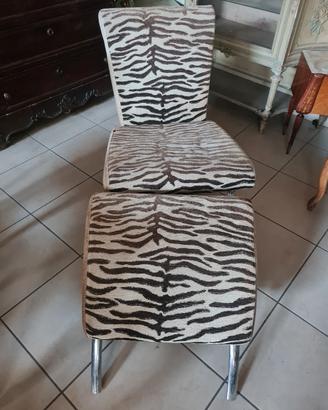Vintage chaise longue