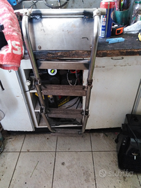 Scaletta in acciaio per pedalò 0