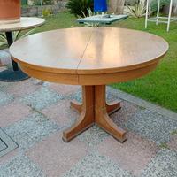 tavolo legno tondo allungabile 