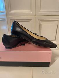 Ballerine in pelle nere L'Arianna