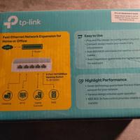 Tp Link TL-SF 1005D switch hub 10/100 internet