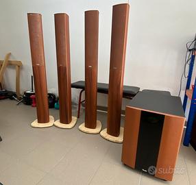 Sistema surround di qualità con sub attiv