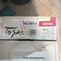 stufa elettronica a combustione