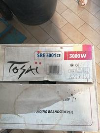 stufa elettronica a combustione