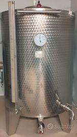 vasca inox con serpentina interna