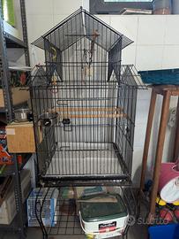 gabbia per pappagalli