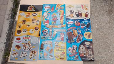 TABELLE INSEGNE GELATO MOTTA TRE MARIE