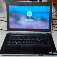 Notebook Dell i5 quad core veloce 6GB 14 pollici.